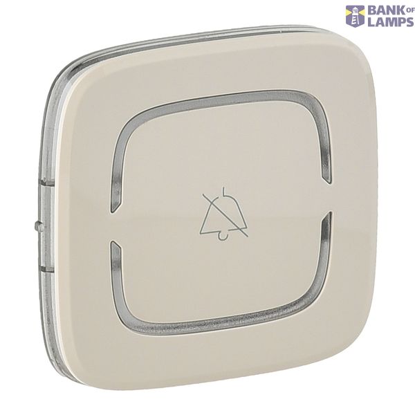Cover plate Valena Allure - DO NOT DISTURB symbol - 2 modules - ivory image 2