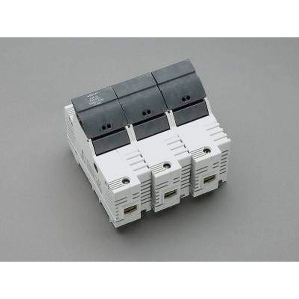 Holder for cylindrical fuses 3pole, box terminal 50mmý image 2