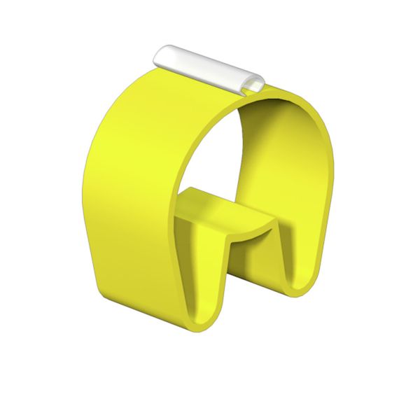 Socket x 5.3 mm, Polyester, TPU, Colour: yellow, Transparent, Conductor O.D.: 24 - 35 mm image 1