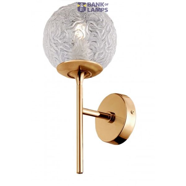 Modern Ligero Wall Lamp Brass image 2