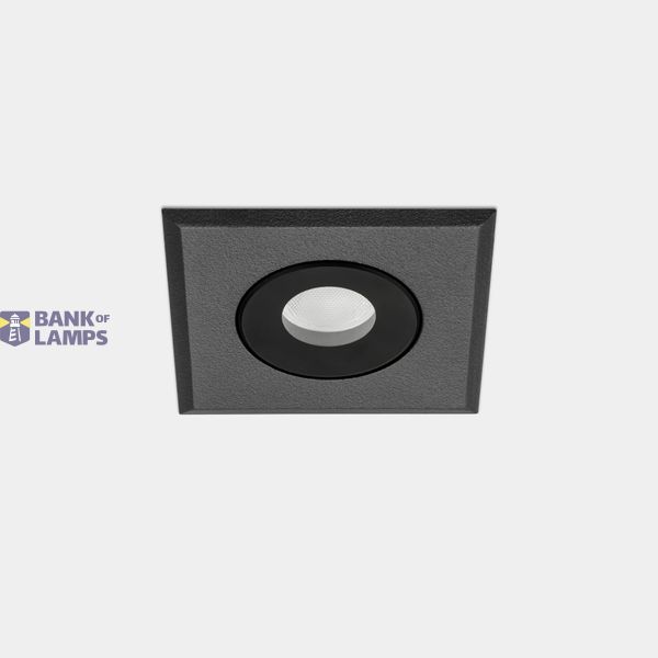 Downlight IP66 Max Mini Square LED 2.2W LED warm-white 2700K Gold 191lm image 1