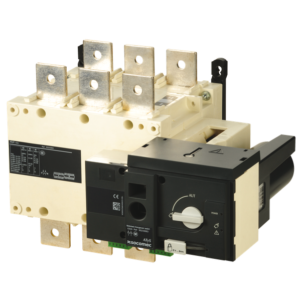 Remotely operated transfer switch ATyS r 3P 500A image 2
