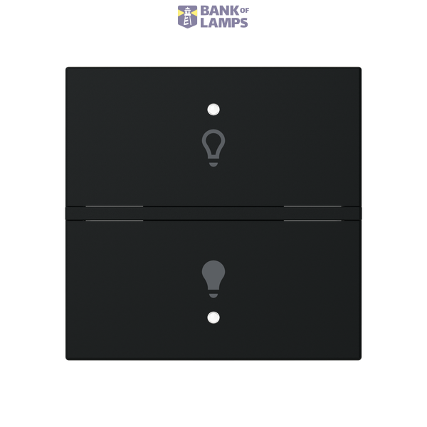N2221.1 NT LIGHT SYMBOL COVER 2M, BLACK image 1