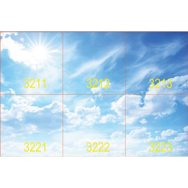 MODUS IB SKY, recessed into raster - modul 600, square A, LED 840, DALI driver, SKY 32, set of 6 pcs image 1