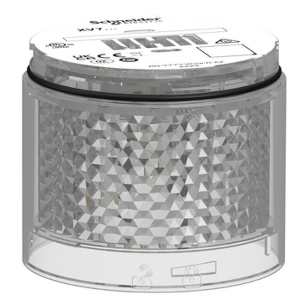 SE XVB7C27 Light element, Harmony XVB7, modular, 70mm, white, 24V ACDC, continuous image 1