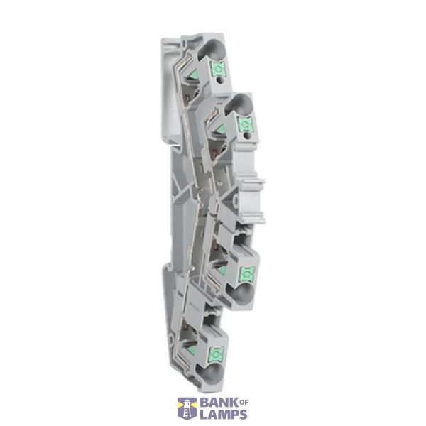 PUSH-IN TERM 4sqmm DOUBLE LVL, 4 PTS image 1