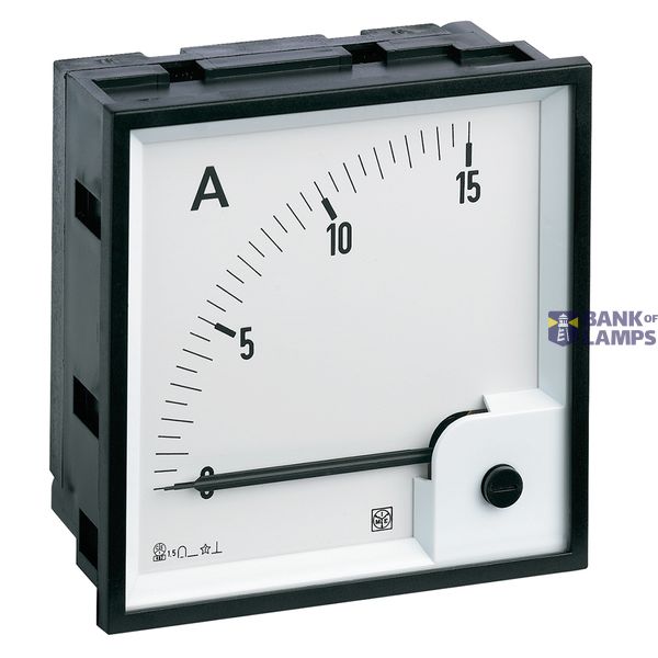 Ammeter DC RQ72M (direct) In: 0÷4A image 1