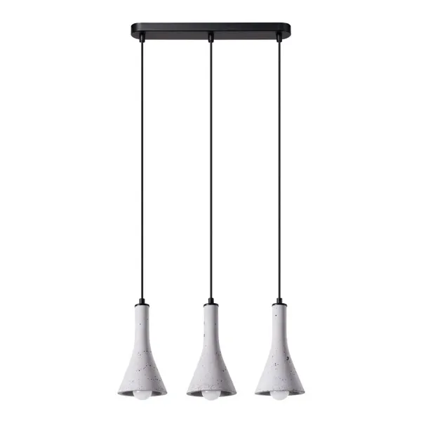 HANGING LAMP REA 3L CONCRETE E14 3X12W IP20 image 1