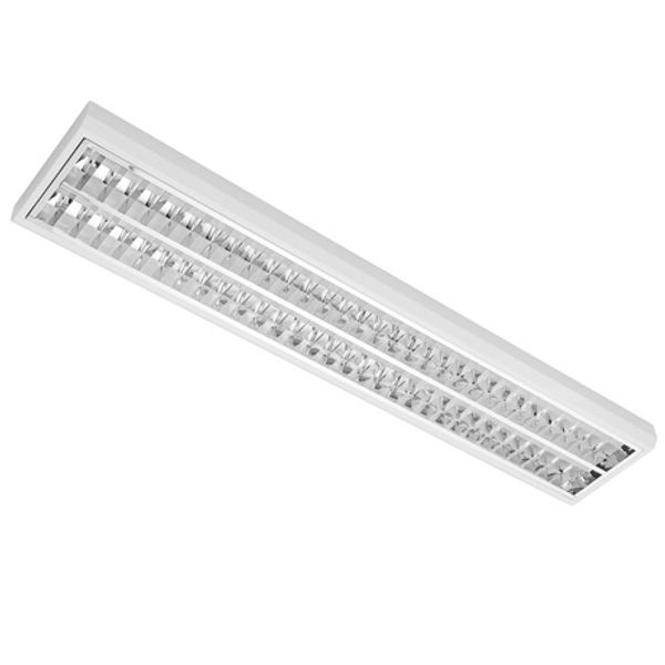 MODUS LLL6000, 2x LED ,  1510mm,  matt AL louvre , surface, LED 840, NONSELV 350mA, China free image 1