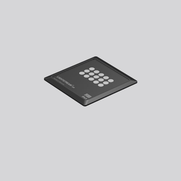 Cover plate, diffuser L 255 B 240 H 13 colour: anthracite image 2