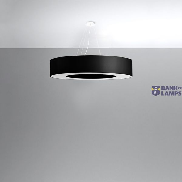 CHANDELIER SATURNO 90 BLACK E27 8X60W IP20 image 2