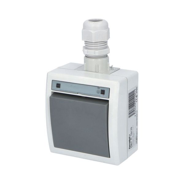 ATLAS AC switch No. 6 with M20 socket outlet IP65 gray image 2
