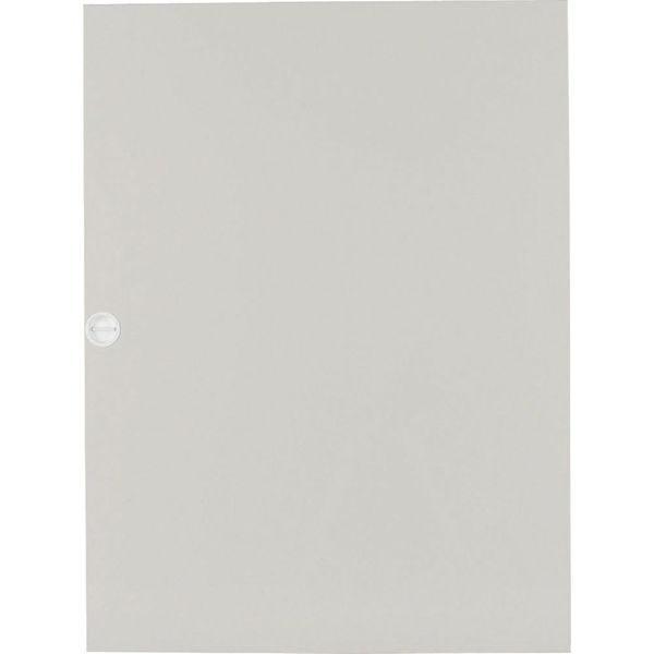 BFZ-UTS-6/144-G Flush mounted steel sheet door grey, for 24MU per row, 6 rows image 2