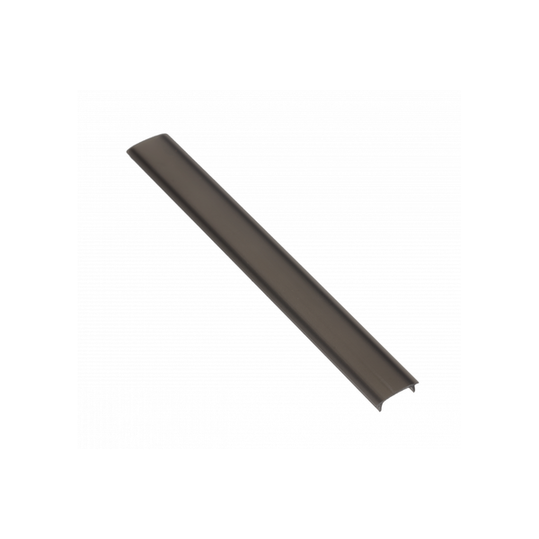 Diffuser, for profile GLAX MINI, black, 3 m image 1