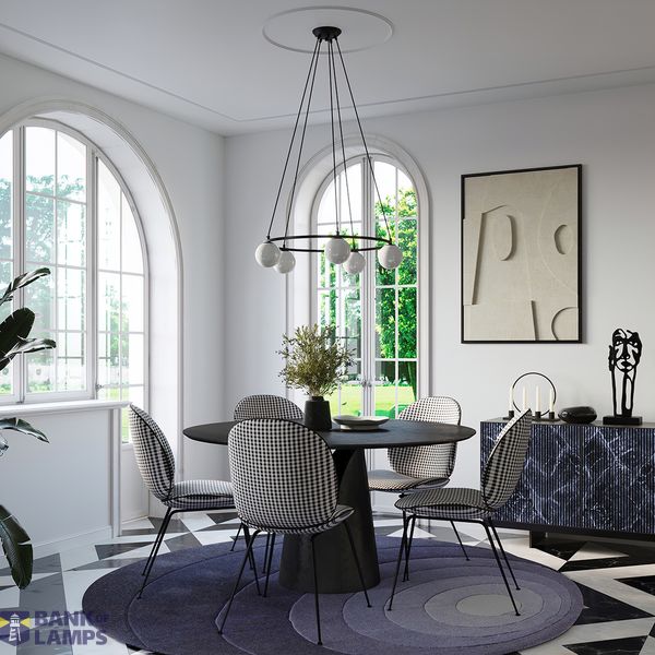 YOLI CHANDELIER 3 BLACK G9 3X8W IP20 image 7