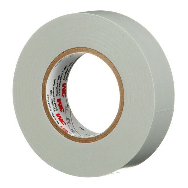 3M™ Temflex™ Vinyl Electrical Tape 165, Grey, 19 mm x 25 m, 100 Rolls/ image 3