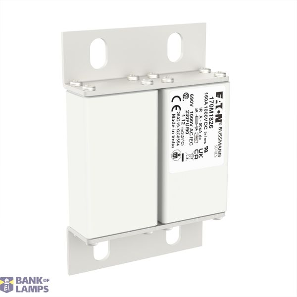 FUSE 80A 800V AC gR SIZE 1 BOLTED TAG DI image 6