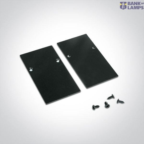BLACK END CAPS FOR 42001/42002/42003/42001R/42002R image 1