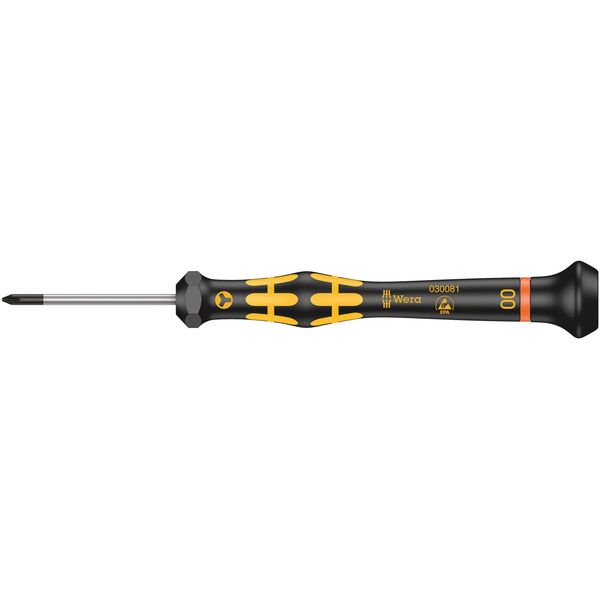 1572 ESD Microstix Kraftform Micro Schroevendraaier, 00 x 40 mm image 1