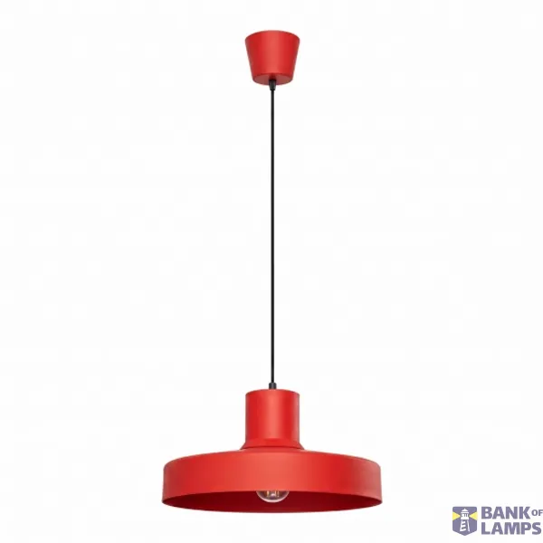 Pendant lamp BILO red image 1