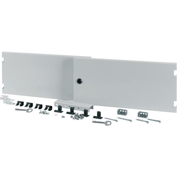 XTSZDSQC-H250W1100 Section wide door, closed, HxW=250x1200mm, IP55, grey image 3
