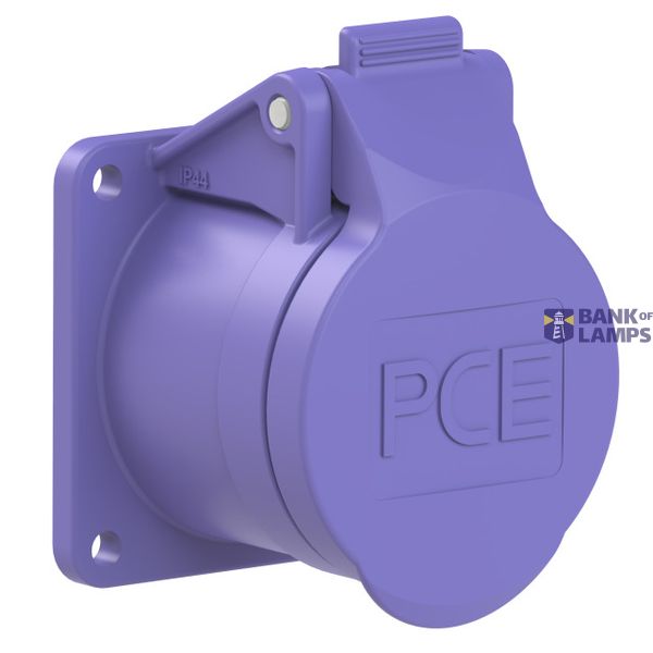 Panel socket 16A 3P 24V IP44 image 1