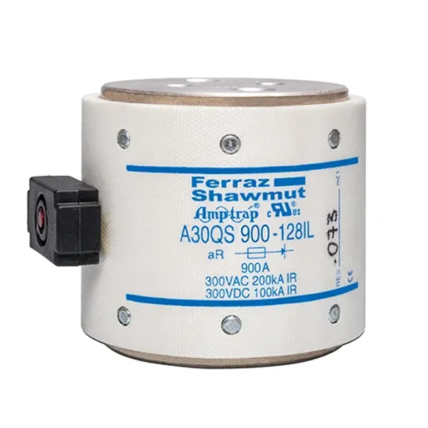 Fuse A30QS 300VAC 300VDC 900A Hockey Puck, Bolt-In IL Indicator image 1