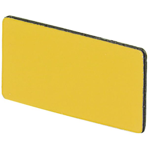 Yellow legend plate 18x27, black engraving image 1