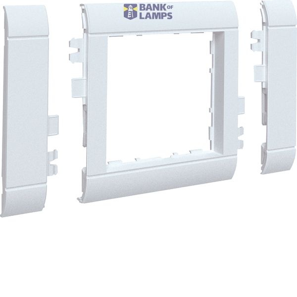 Frontplate 55 mod. hfr, 80mm, pw image 1