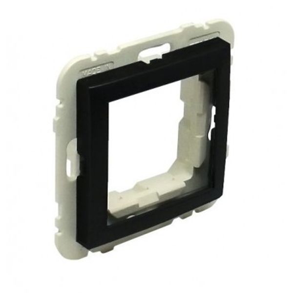 UNIV COVER RING/ADAPT F/45X45 MOD MATTE BLACK image 1
