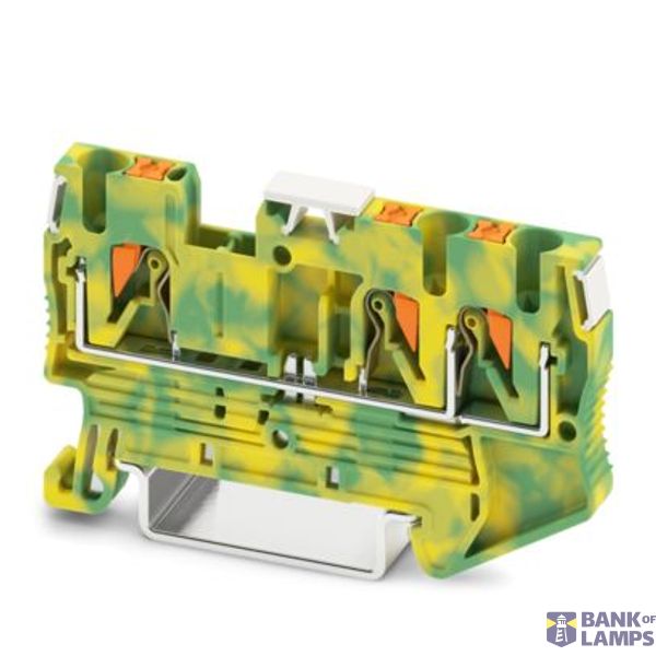 PT 2,5-TWIN-PE-R-CLM - Protective conductor terminal block image 1