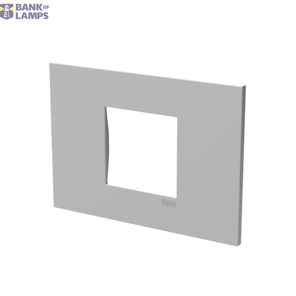 Frame 2 modules - ABB logo - Silver image 2