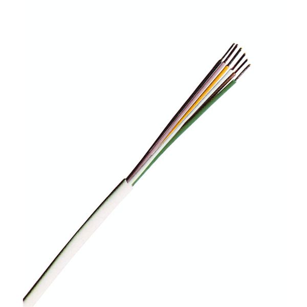 PVC Insulated Telecomm. Cable YYSch 6x0,6mmý, ivory colored (The price is shown without markup on metals. Request a quote for accurate information) image 1