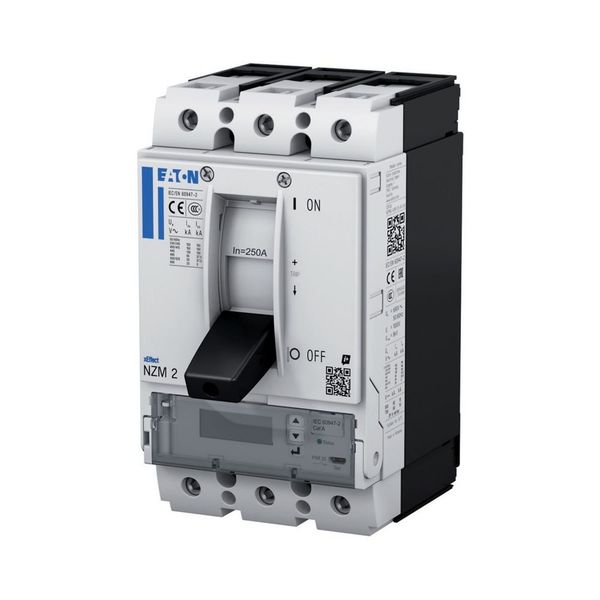 NZMH2-4-PX40/VAR-TZ-SVE NZM2 PXR25 circuit breaker - integrated energy measurement class 1, 40A, 4p, variable, earth-fault protection and zone selectivity, plug-in technology image 5