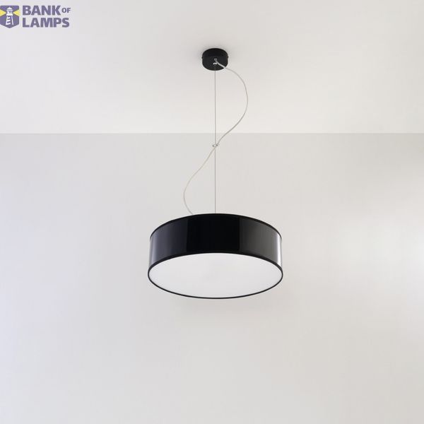 HANGING LAMP ARENA 35 BLACK E27 2X60W IP20 image 4