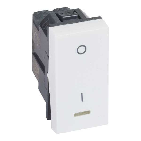 Switch 2 Pole 1Way 20A With Indication Lamp White, Legrand - Arteor image 1