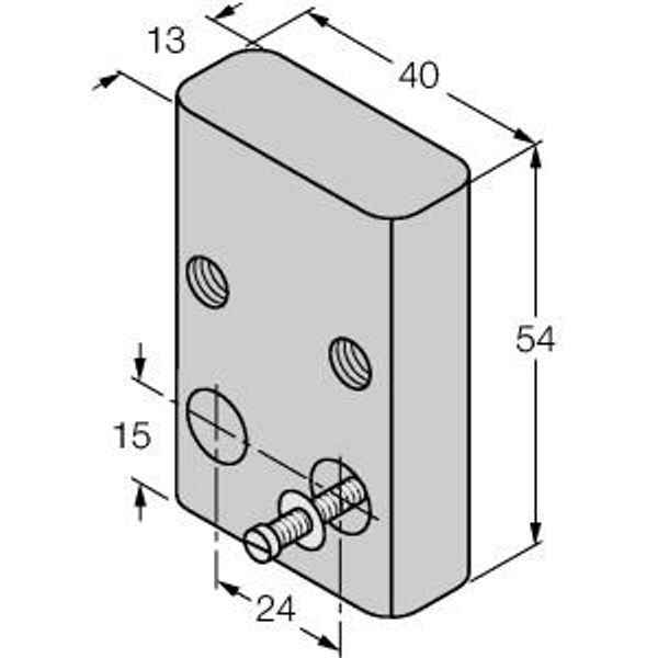 Mounting Accessories Base Part for Mounting Clamps   BST-UV image 1