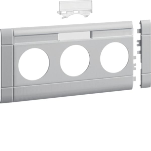 Frontplate 3-gang socket BR 100 LF lg image 1