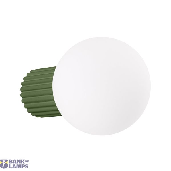 Wall lamp HALO olive green IP44 image 1