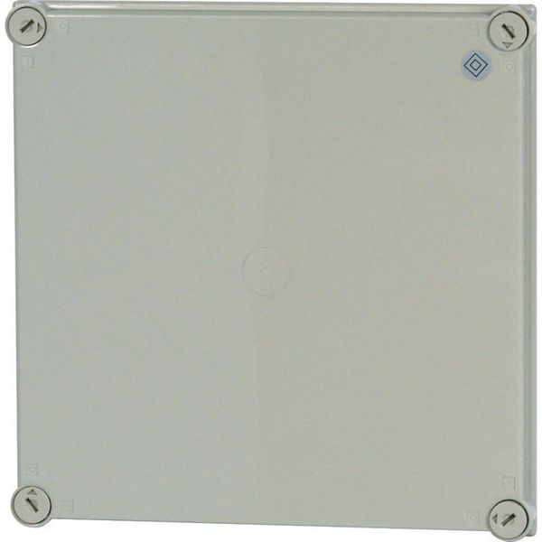 D125-CI44-RAL7035 Covers, RAL7035, HxWxD=375x375x25mm image 5