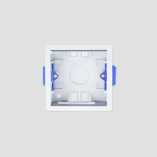 1G BACK BOX / PLASTIC image 2