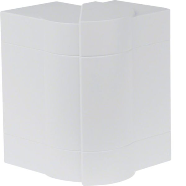 External corner adjustable for BRS 68x130mm lid 80mm halogen free in pure white image 1