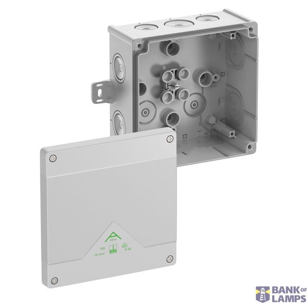 Junction box, Type of protection IP66, max. 10², Impact strength IK07, Protection class II, Ui 1000V AC, Ui 1000V DC, DLG, VDE, Halogen free image 1