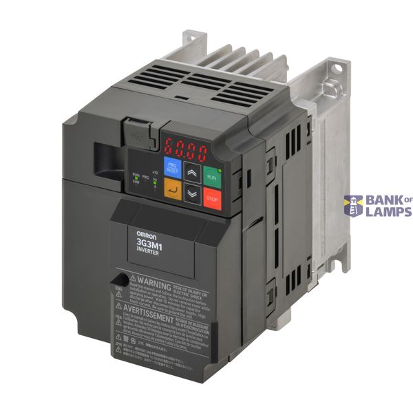 M1 AC Drive, 0.7/1.1 kW (HD/ND), 3.4/4.1 A (HD/ND), 400 VAC, 3~ input, image 2