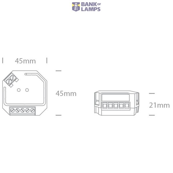 DALI / PUSH TO DIM TO TRIAC 200W@230v DIMMER IP20 100-240V image 2