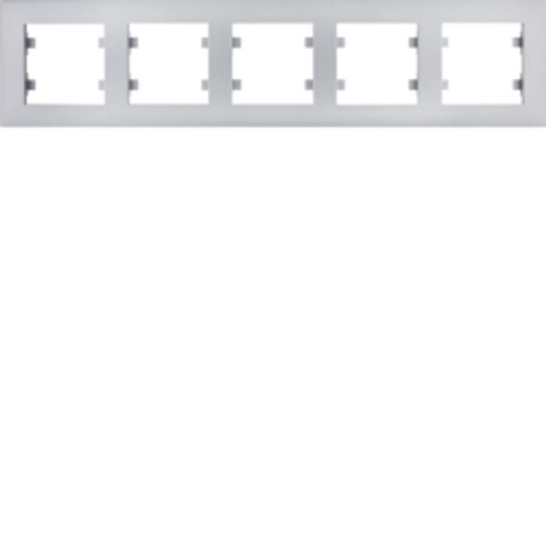 Plaque Intens 4P Yellow. - silver image 1