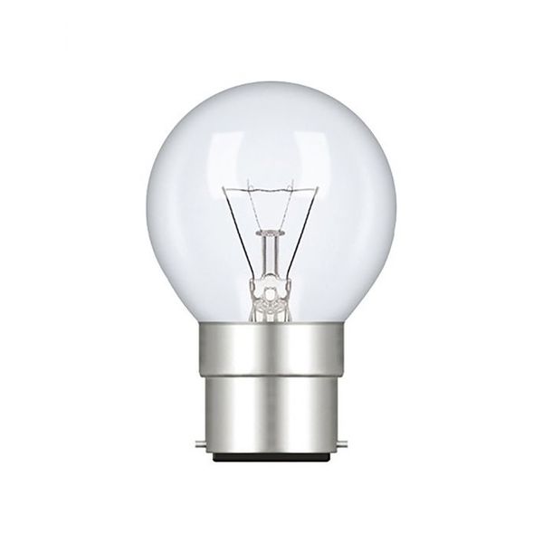 Incandescent Bulb 25W Clear Golf B22 image 1