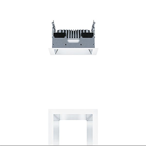 PANOS EVO Q140L 9W 840 LDO AL WH - LED ceiling-recessed luminaire image 1