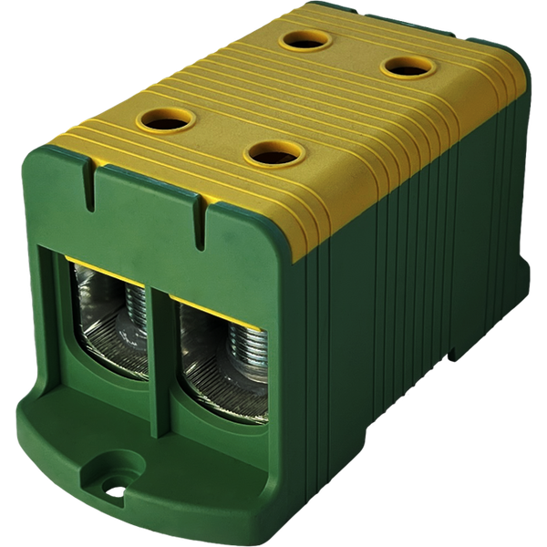 Primary terminal FT1240G2 2Р,  Cu:35~240 / Al:35~240 mm², yellow/green image 1