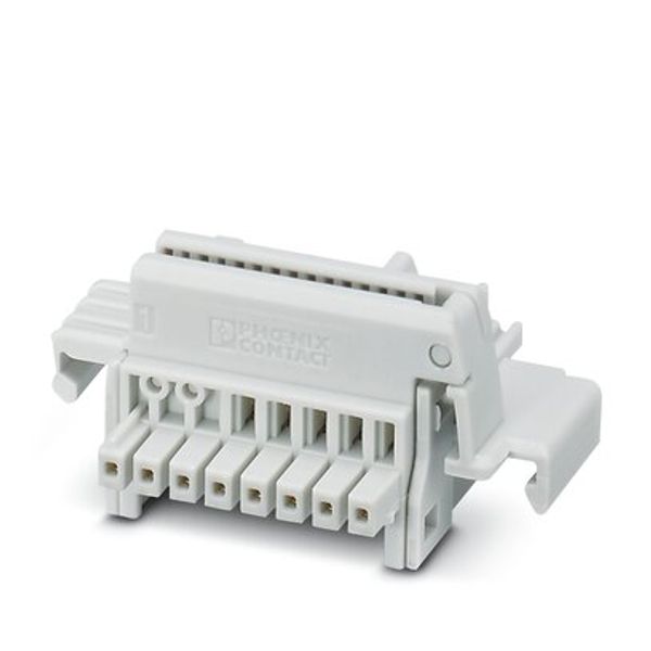 TBUS8-18,8-PPPPPPPP-7035 - DIN rail bus connectors image 1